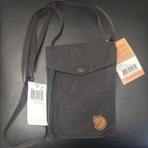 Fjallraven Dark Gray Crossbody Bag NWT